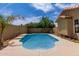 Inviting kidney-shaped pool, perfect for relaxation at 8773 W Pineveta Dr, Arizona City, AZ 85123