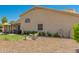 Backyard view of home with patio furniture at 9555 W Escuda Dr, Peoria, AZ 85382