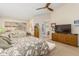 Main bedroom with ensuite bathroom and walk-in closet at 9555 W Escuda Dr, Peoria, AZ 85382