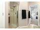 Clean bathroom with shower and ample storage at 10196 E Legend Trl, Gold Canyon, AZ 85118