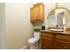 Well-appointed bathroom with granite vanity and updated fixtures at 10196 E Legend Trl, Gold Canyon, AZ 85118