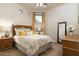 Guest bedroom with queen bed and ensuite access at 10196 E Legend Trl, Gold Canyon, AZ 85118
