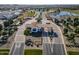 Aerial view of a gated community entrance at 11444 N Northfield St, Surprise, AZ 85388