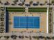 Single tennis court with a modern design at 11444 N Northfield St, Surprise, AZ 85388