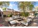 Spacious backyard area with ample seating, ideal for entertaining and relaxation at 1449 E Mulberry St, Phoenix, AZ 85014