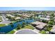 Bird's eye view of a lakefront home in a beautiful community at 1653 W Zion Pl, Chandler, AZ 85248