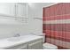 Bathroom with single vanity and shower at 205 S Higley Rd # 189, Mesa, AZ 85206