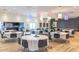 Spacious community room with multiple tables for gatherings at 205 S Higley Rd # 189, Mesa, AZ 85206