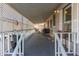 Spacious covered patio with seating area and decorative planters at 205 S Higley Rd # 189, Mesa, AZ 85206
