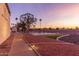 Shuffleboard courts near a paved walkway with lights at 205 S Higley Rd # 189, Mesa, AZ 85206