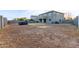 Large backyard with a hot tub and view of the house at 32211 N Lepa Dr, San Tan Valley, AZ 85144