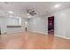 Open living space with hardwood floors and home theater access at 3503 E Princeton Ct, Gilbert, AZ 85234