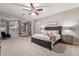 Spacious main bedroom with sitting area and large windows at 3503 E Princeton Ct, Gilbert, AZ 85234