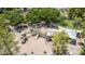 Aerial view of a playground with play structures, perfect for families at 3503 E Princeton Ct, Gilbert, AZ 85234