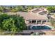 Large rectangular pool with a diving board in the backyard of a home at 3503 E Princeton Ct, Gilbert, AZ 85234