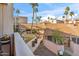 Balcony view overlooking the community and landscaping at 4141 N 31St St # 215, Phoenix, AZ 85016