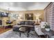 Comfortable living room with sectional sofa and accent chair at 4141 N 31St St # 215, Phoenix, AZ 85016