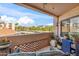 Relaxing patio with seating, offering views of the surrounding area at 4141 N 31St St # 215, Phoenix, AZ 85016