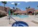 Relaxing community pool and spa area with surrounding seating at 4141 N 31St St # 215, Phoenix, AZ 85016