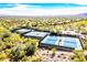 Well-maintained tennis courts in a sunny community at 41717 N Moss Springs Ct, Anthem, AZ 85086