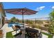 Enjoy this inviting pool and spa with comfortable lounge chairs at 6607 E Libby St, Phoenix, AZ 85054