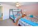 Bedroom with bunk beds and ample closet space at 7861 E Natal Ave, Mesa, AZ 85209