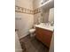 Clean bathroom with toilet, sink, and updated vanity at 8140 N 107Th Ave # 99, Peoria, AZ 85345