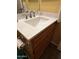 Clean bathroom with single sink vanity and modern fixtures at 8140 N 107Th Ave # 99, Peoria, AZ 85345