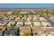 Aerial view of a residential neighborhood with a highlighted home at 8535 W Denton Ln, Glendale, AZ 85305