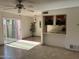 Bright living room with tile floors, sliding glass door, and a view to the patio at 8861 N 12Th Pl, Phoenix, AZ 85020