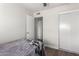 Bedroom with bed and access to hallway at 954 E Diamond Dr, Tempe, AZ 85283
