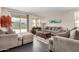 Inviting living room with a sliding glass door to the backyard at 1081 W Brangus Way, San Tan Valley, AZ 85143