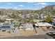 Aerial view of house with desert landscaping and mountain views at 1510 E Mission Ln, Phoenix, AZ 85020