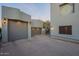 Attached two-car garage with stone driveway at 15302 E Lotus Ln, Fountain Hills, AZ 85268