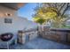 Outdoor kitchen with grill and prep area at 15302 E Lotus Ln, Fountain Hills, AZ 85268