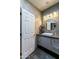 Contemporary bathroom featuring a floating vanity and updated fixtures at 15613 E Palomino Blvd, Fountain Hills, AZ 85268