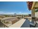 Outdoor patio with mountain views and seating for dining at 15613 E Palomino Blvd, Fountain Hills, AZ 85268