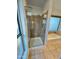 Modern bathroom with a glass shower enclosure and tile at 1714 N Pleasant Dr, Chandler, AZ 85225