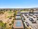 A beautiful community featuring multiple tennis courts and lush landscaping with mountain views at 17906 N Encanto Dr, Surprise, AZ 85374