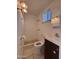 Clean bathroom with updated vanity and shower at 2118 E Oak St, Phoenix, AZ 85006