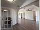 Open living area with hardwood floors and access to patio at 2118 E Oak St, Phoenix, AZ 85006