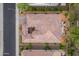 Aerial view of a single-Gathering home with landscaped yard at 26647 W Covey Ln, Buckeye, AZ 85396