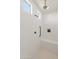 Large walk-in shower with dual shower heads and hexagon tile at 26647 W Covey Ln, Buckeye, AZ 85396