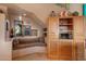 Cozy kitchen nook with a built-in window seat at 3071 Ironwood Rd, Carefree, AZ 85377