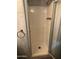 Clean shower stall with glass door and tiled walls at 3104 E Broadway -- # 88, Mesa, AZ 85204