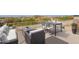 Chic outdoor seating area with stylish furniture and scenic views, perfect for relaxing and entertaining at 3254 N Ladera Cir, Mesa, AZ 85207