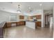 Spacious kitchen with island and ample cabinetry at 3404 E Los Altos Rd, Gilbert, AZ 85297