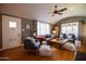 Inviting living room with hardwood floors, comfortable seating, and abundant natural light at 537 W Encanto Blvd, Phoenix, AZ 85003