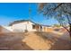 Backyard view of house, showing large yard at 6201 W Maryland Ave, Glendale, AZ 85301