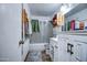 Clean bathroom featuring a shower/tub combo at 7201 W Alvarado Rd, Phoenix, AZ 85035